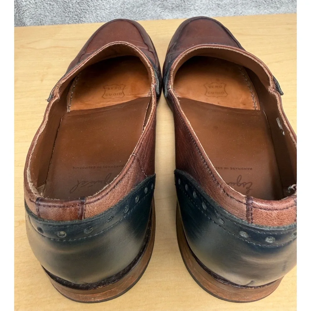 Esquivel Leather Penny Loafer Dress Shoes Men's 41 US 7.5-8 Hand Made California